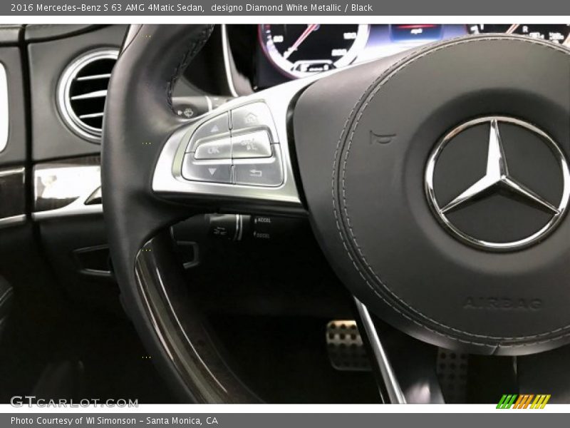  2016 S 63 AMG 4Matic Sedan Steering Wheel