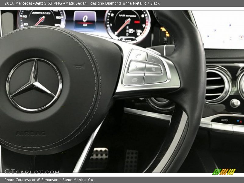  2016 S 63 AMG 4Matic Sedan Steering Wheel