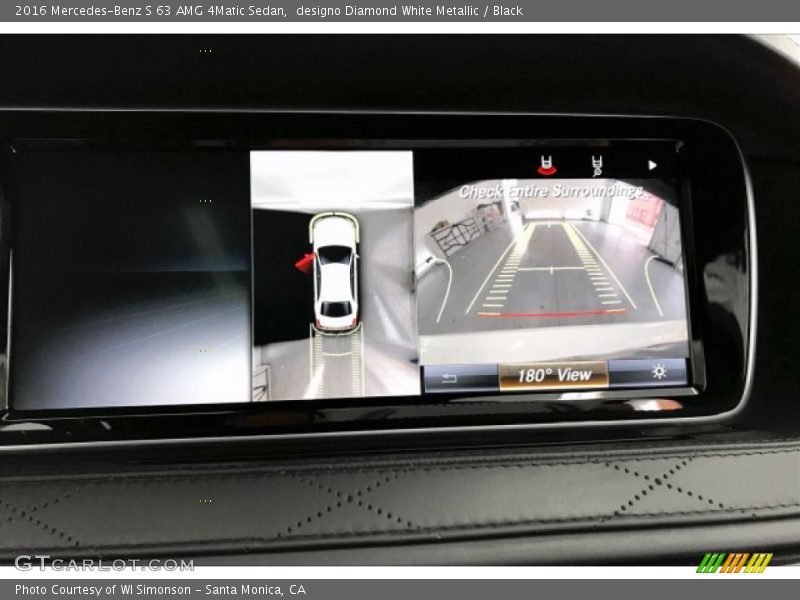 designo Diamond White Metallic / Black 2016 Mercedes-Benz S 63 AMG 4Matic Sedan