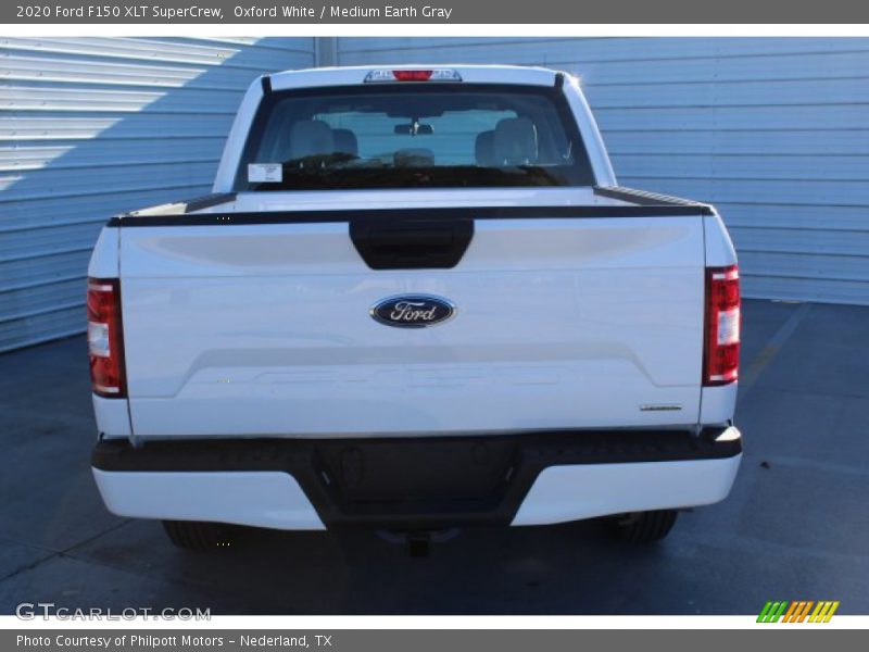 Oxford White / Medium Earth Gray 2020 Ford F150 XLT SuperCrew
