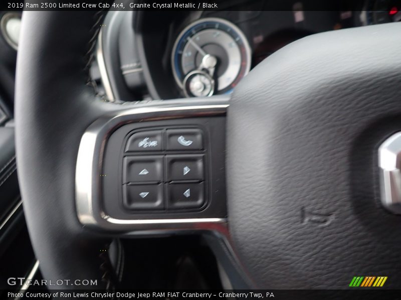 Granite Crystal Metallic / Black 2019 Ram 2500 Limited Crew Cab 4x4