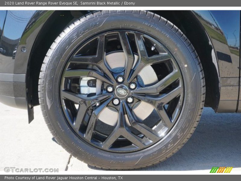 Santorini Black Metallic / Ebony 2020 Land Rover Range Rover Evoque SE
