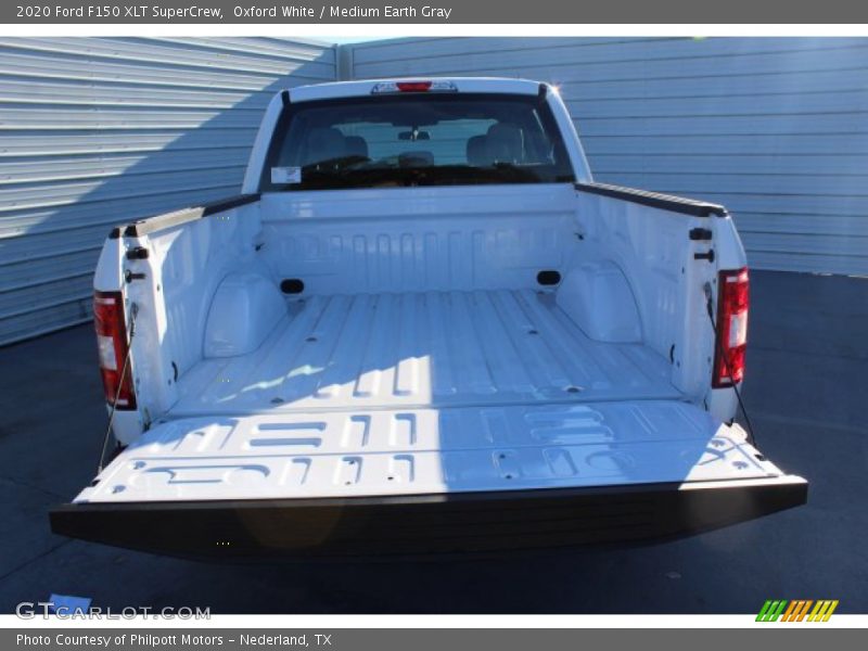 Oxford White / Medium Earth Gray 2020 Ford F150 XLT SuperCrew