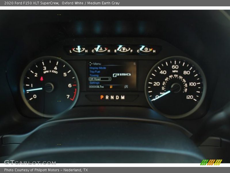 Oxford White / Medium Earth Gray 2020 Ford F150 XLT SuperCrew