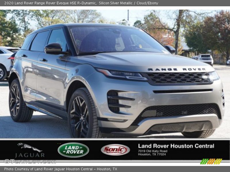 Silicon Silver Metallic / Cloud/Ebony 2020 Land Rover Range Rover Evoque HSE R-Dynamic
