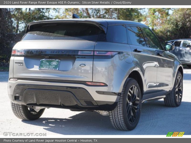 Silicon Silver Metallic / Cloud/Ebony 2020 Land Rover Range Rover Evoque HSE R-Dynamic