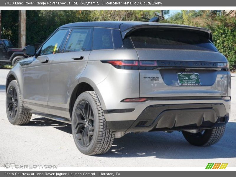 Silicon Silver Metallic / Cloud/Ebony 2020 Land Rover Range Rover Evoque HSE R-Dynamic