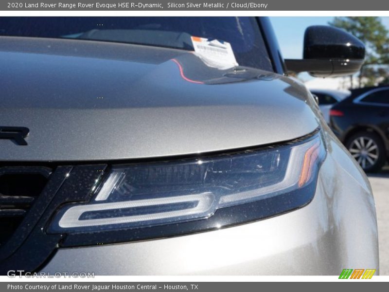 Silicon Silver Metallic / Cloud/Ebony 2020 Land Rover Range Rover Evoque HSE R-Dynamic