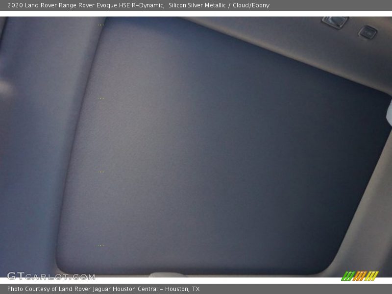 Silicon Silver Metallic / Cloud/Ebony 2020 Land Rover Range Rover Evoque HSE R-Dynamic