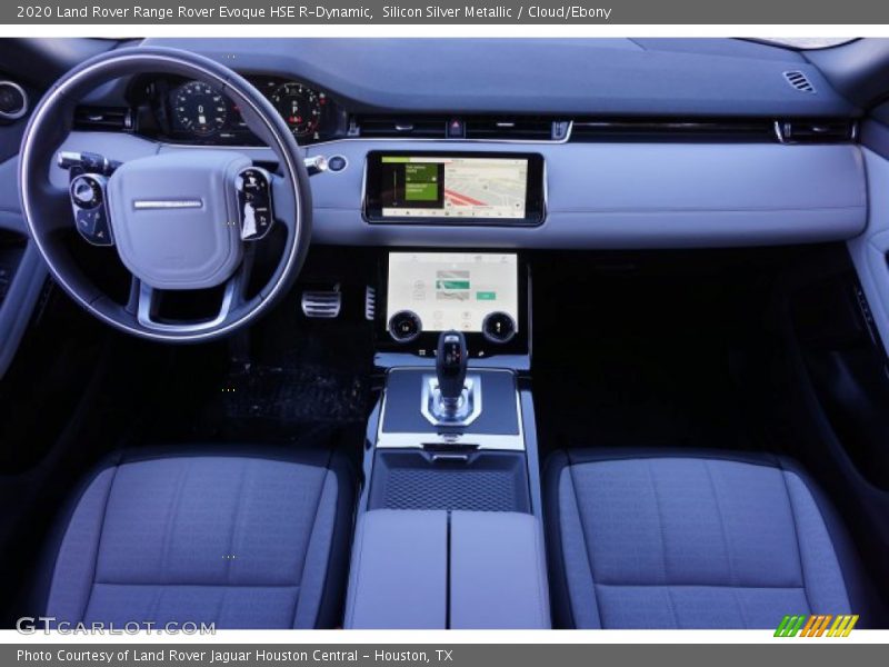 Dashboard of 2020 Range Rover Evoque HSE R-Dynamic