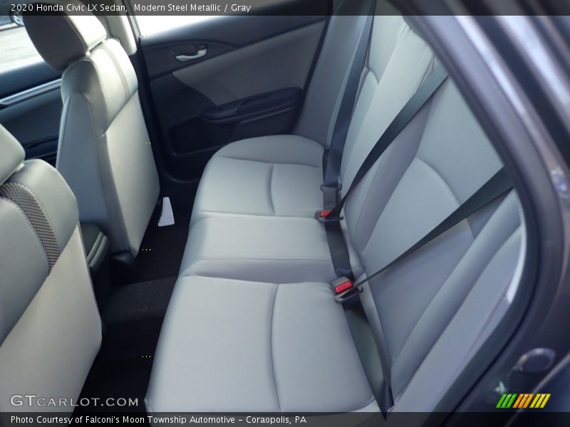 Modern Steel Metallic / Gray 2020 Honda Civic LX Sedan