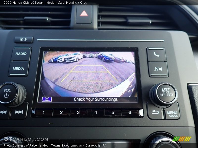 Modern Steel Metallic / Gray 2020 Honda Civic LX Sedan