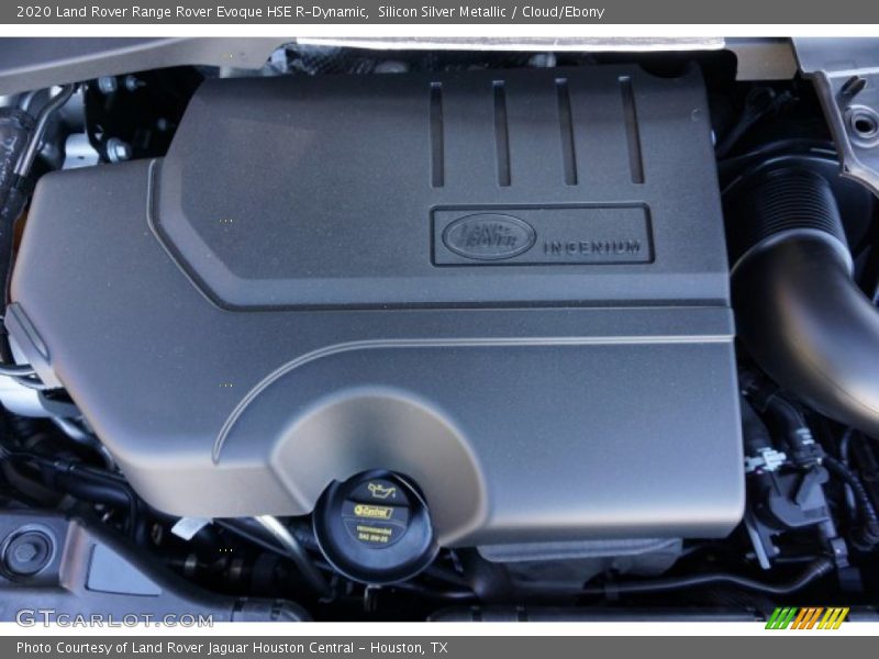 Silicon Silver Metallic / Cloud/Ebony 2020 Land Rover Range Rover Evoque HSE R-Dynamic