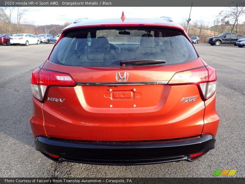 Orangeburst Metallic / Black 2020 Honda HR-V Sport AWD