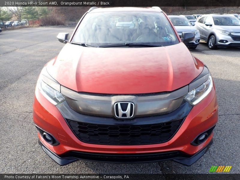 Orangeburst Metallic / Black 2020 Honda HR-V Sport AWD
