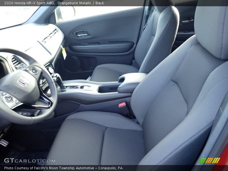 Orangeburst Metallic / Black 2020 Honda HR-V Sport AWD