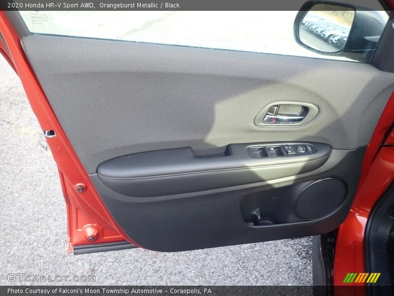 Orangeburst Metallic / Black 2020 Honda HR-V Sport AWD