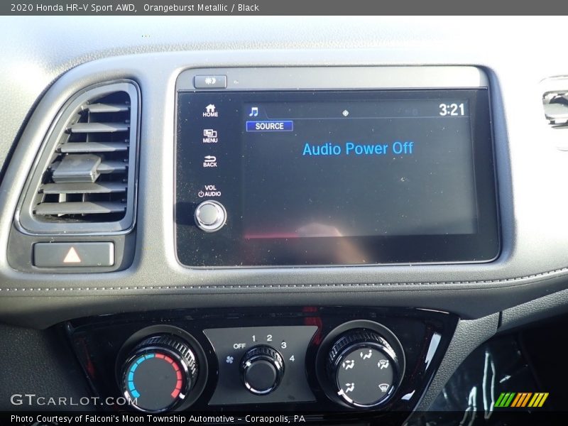 Orangeburst Metallic / Black 2020 Honda HR-V Sport AWD