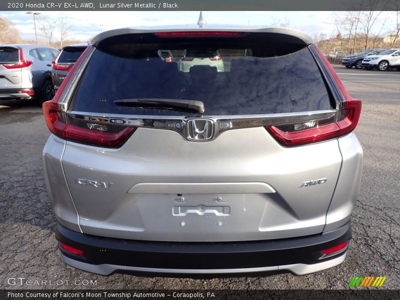 Lunar Silver Metallic / Black 2020 Honda CR-V EX-L AWD
