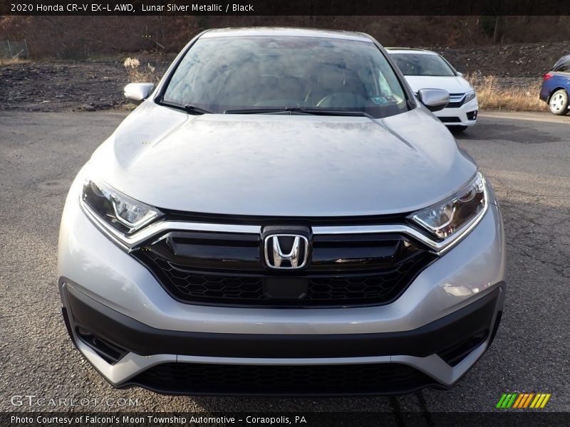 Lunar Silver Metallic / Black 2020 Honda CR-V EX-L AWD