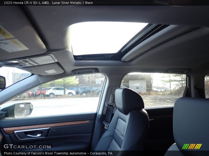 Lunar Silver Metallic / Black 2020 Honda CR-V EX-L AWD