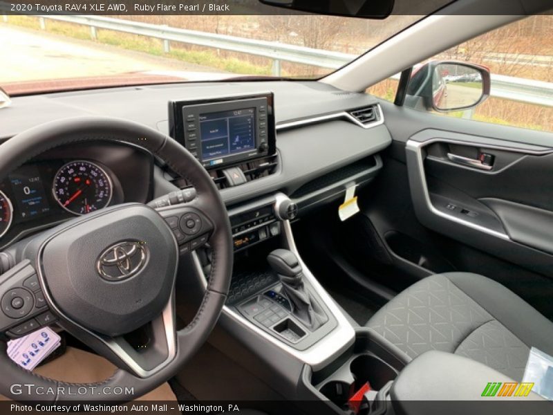 Ruby Flare Pearl / Black 2020 Toyota RAV4 XLE AWD