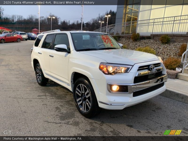 Blizzard White Pearl / Hickory 2020 Toyota 4Runner Limited 4x4