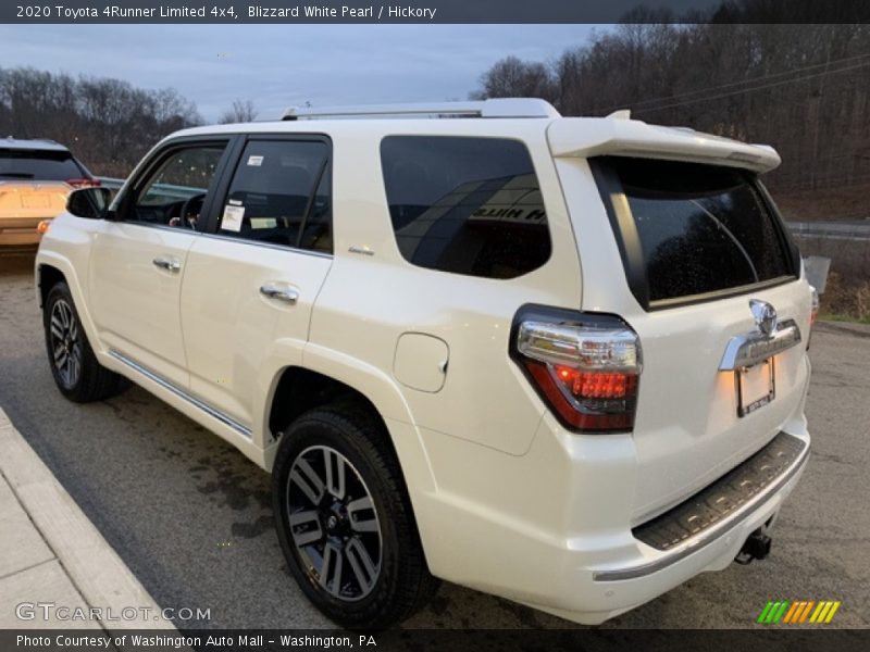 Blizzard White Pearl / Hickory 2020 Toyota 4Runner Limited 4x4