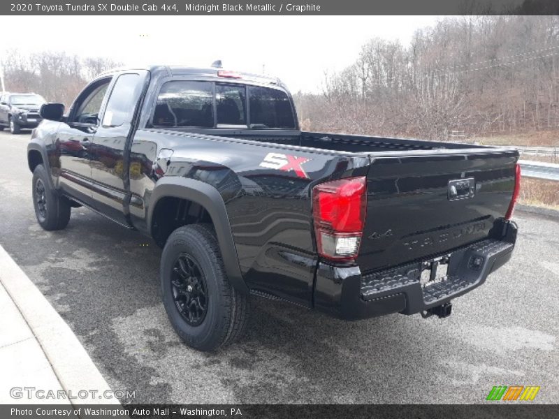  2020 Tundra SX Double Cab 4x4 Midnight Black Metallic