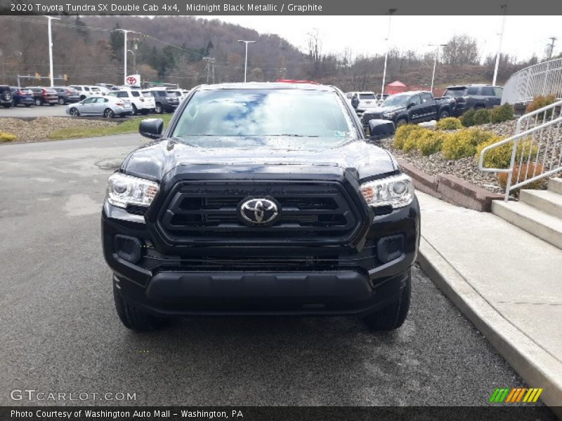 Midnight Black Metallic / Graphite 2020 Toyota Tundra SX Double Cab 4x4