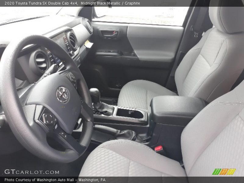 Front Seat of 2020 Tundra SX Double Cab 4x4