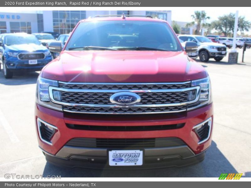 Rapid Red / King Ranch Del Rio/Ebony 2020 Ford Expedition King Ranch