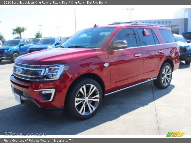 Rapid Red / King Ranch Del Rio/Ebony 2020 Ford Expedition King Ranch
