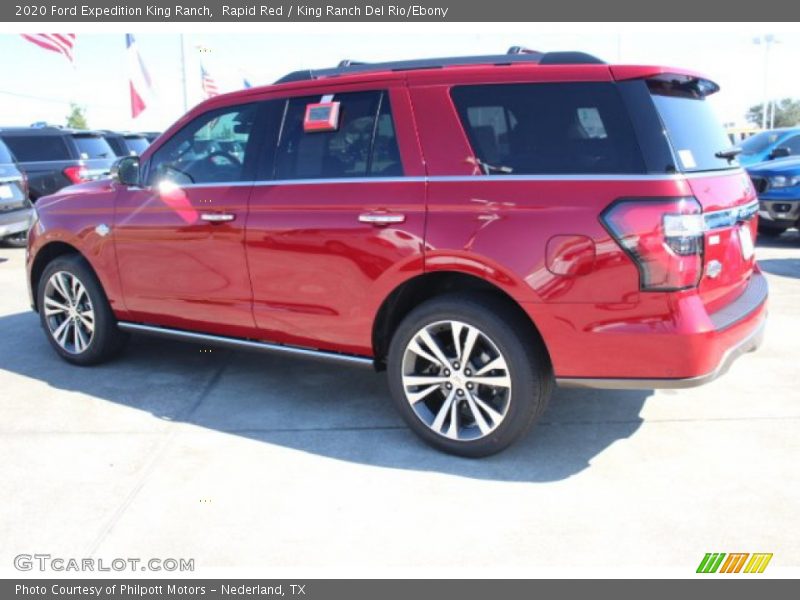 Rapid Red / King Ranch Del Rio/Ebony 2020 Ford Expedition King Ranch