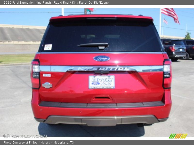 Rapid Red / King Ranch Del Rio/Ebony 2020 Ford Expedition King Ranch