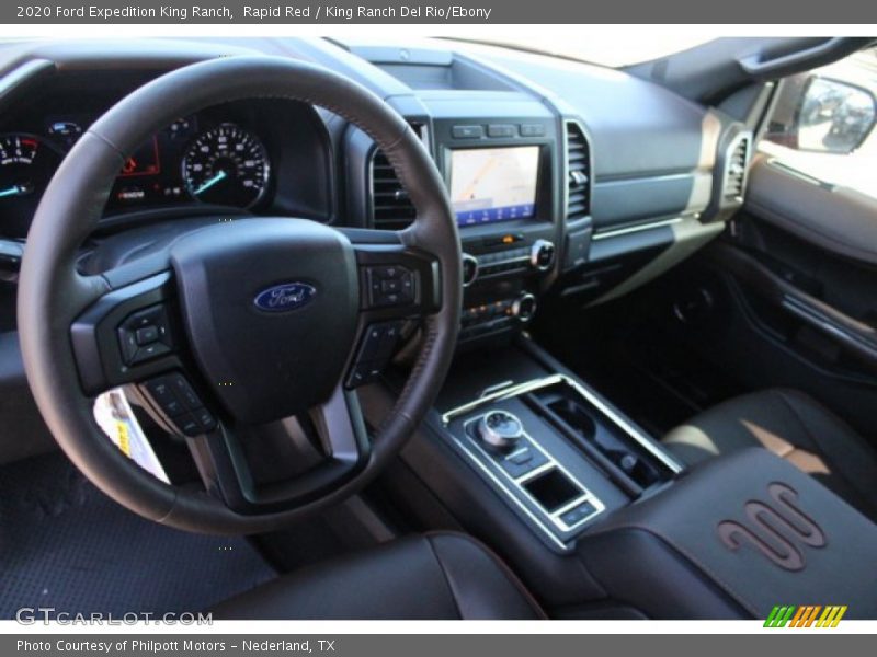 Rapid Red / King Ranch Del Rio/Ebony 2020 Ford Expedition King Ranch