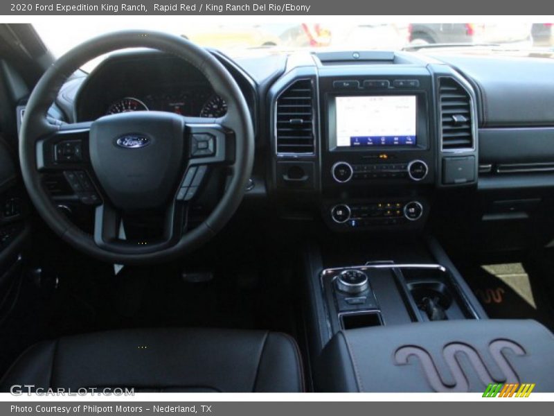 Rapid Red / King Ranch Del Rio/Ebony 2020 Ford Expedition King Ranch