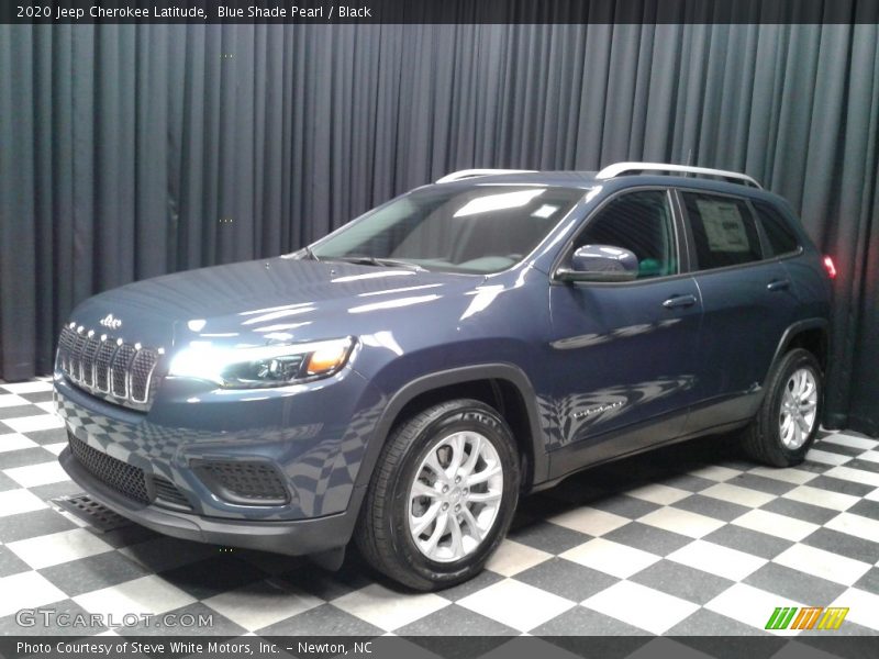 Blue Shade Pearl / Black 2020 Jeep Cherokee Latitude