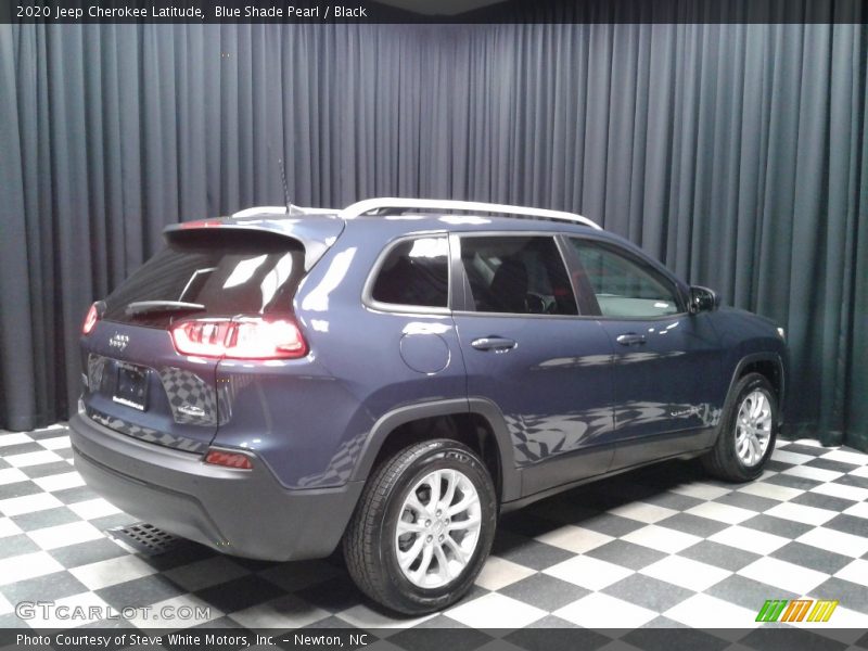 Blue Shade Pearl / Black 2020 Jeep Cherokee Latitude