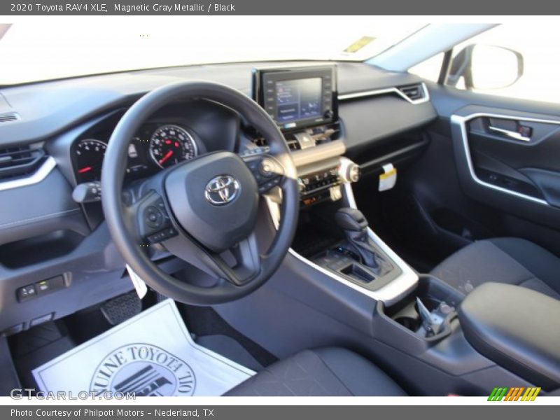 Magnetic Gray Metallic / Black 2020 Toyota RAV4 XLE