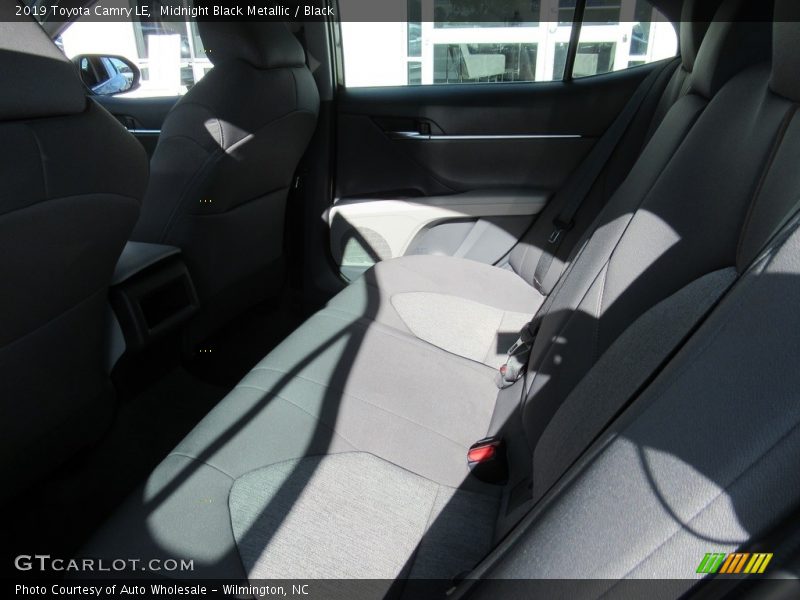 Midnight Black Metallic / Black 2019 Toyota Camry LE