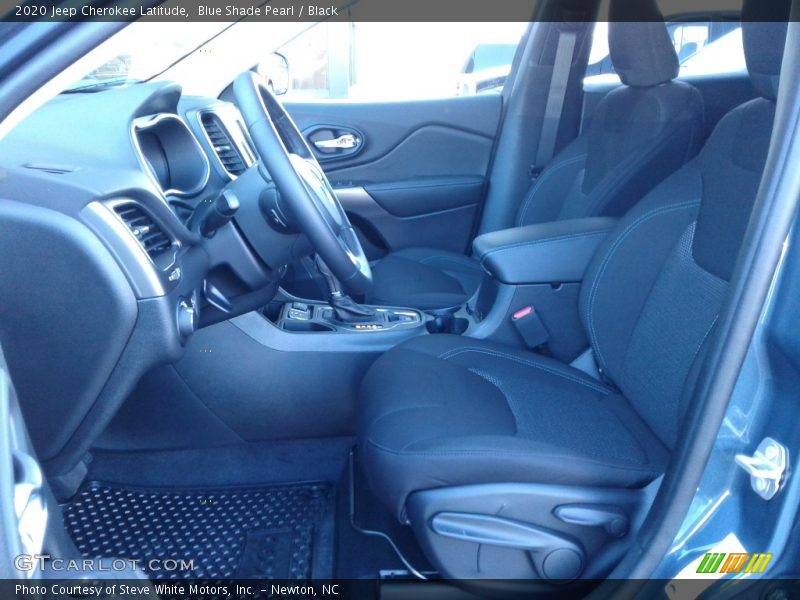 Blue Shade Pearl / Black 2020 Jeep Cherokee Latitude