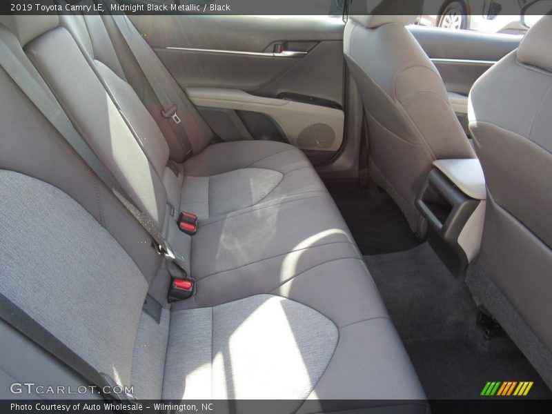 Midnight Black Metallic / Black 2019 Toyota Camry LE