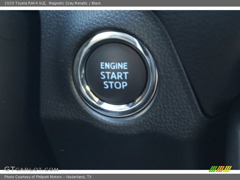 Magnetic Gray Metallic / Black 2020 Toyota RAV4 XLE