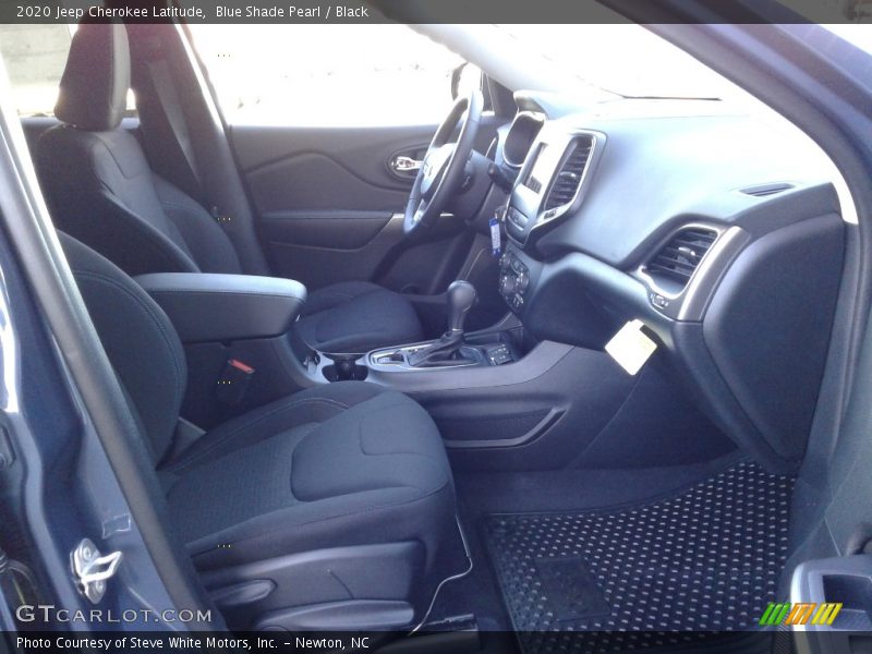 Blue Shade Pearl / Black 2020 Jeep Cherokee Latitude