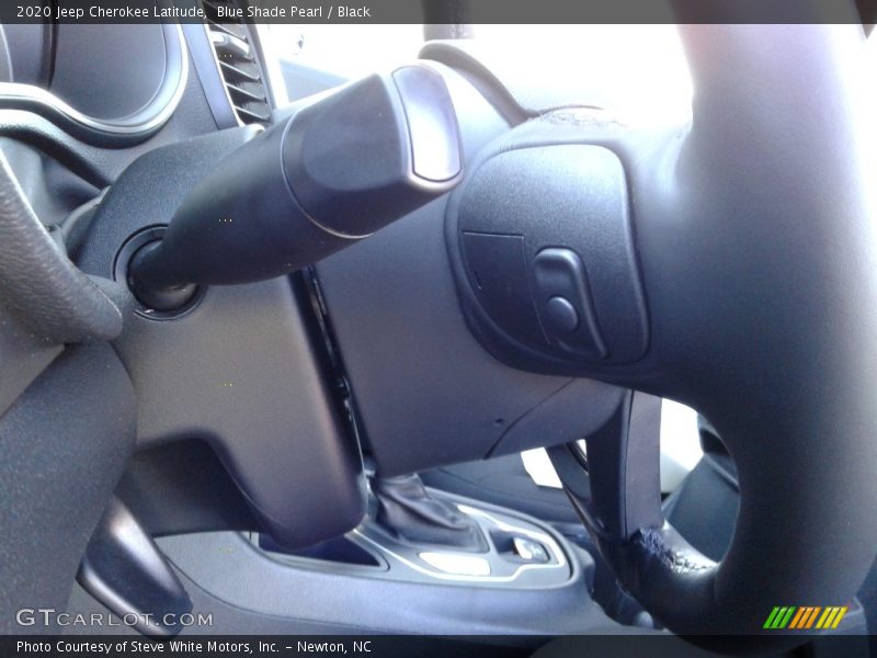 Blue Shade Pearl / Black 2020 Jeep Cherokee Latitude