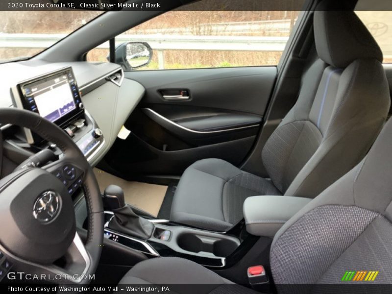 Classic Silver Metallic / Black 2020 Toyota Corolla SE