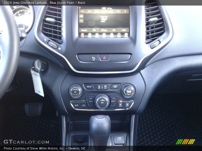 Blue Shade Pearl / Black 2020 Jeep Cherokee Latitude