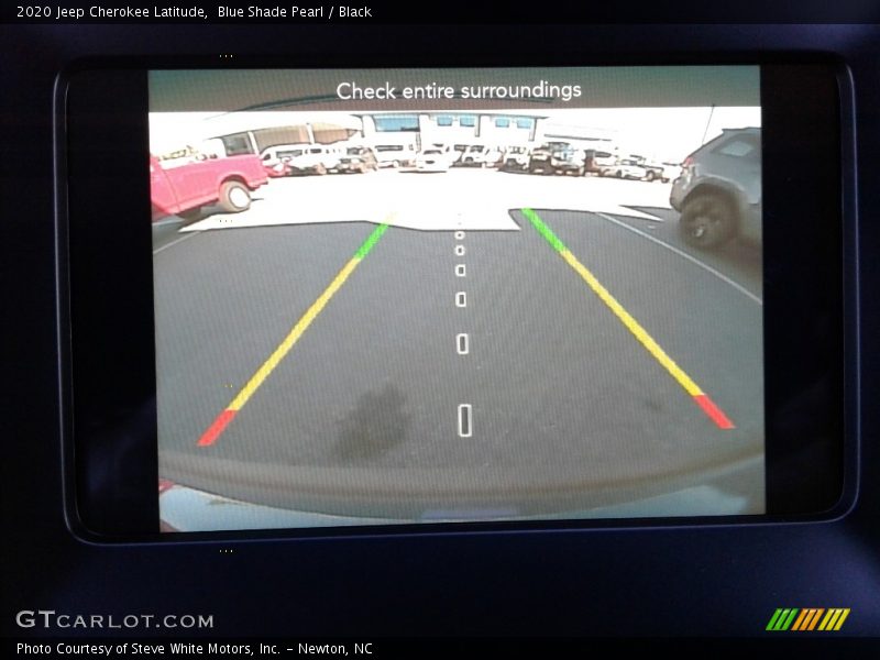 Blue Shade Pearl / Black 2020 Jeep Cherokee Latitude
