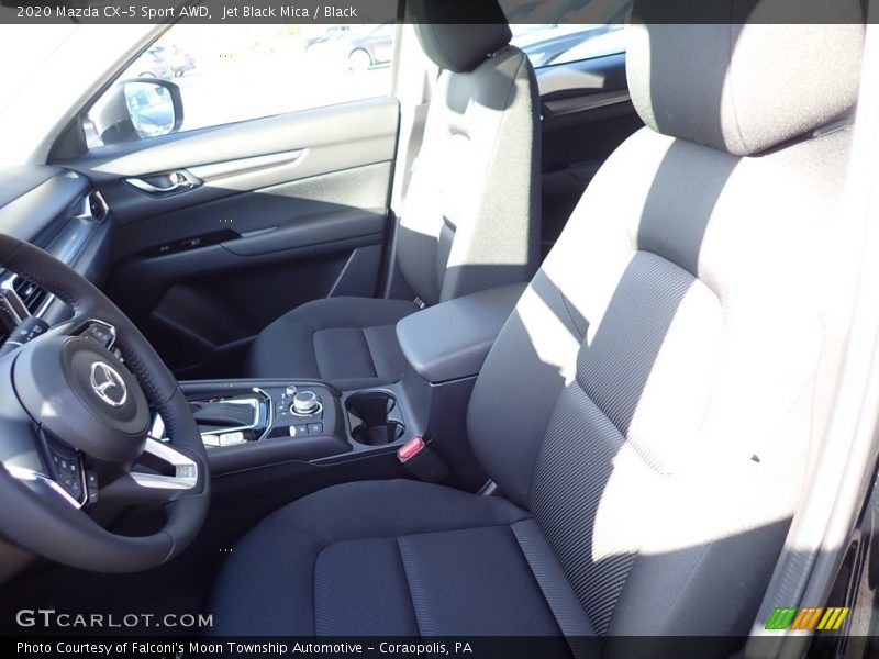 Jet Black Mica / Black 2020 Mazda CX-5 Sport AWD